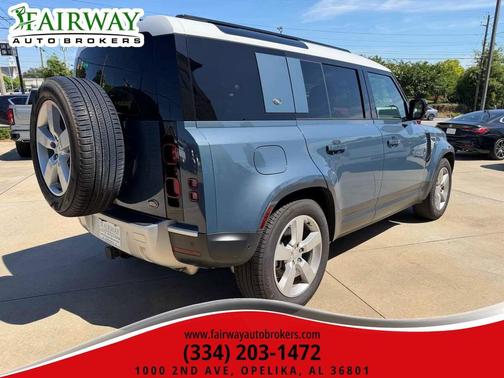 Tasman Blue Metallic 2023 Land Rover Defender 110 SE