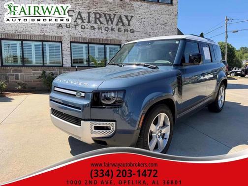 Tasman Blue Metallic 2023 Land Rover Defender 110 SE