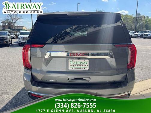 Satin Steel Metallic 2022 GMC Yukon SLT