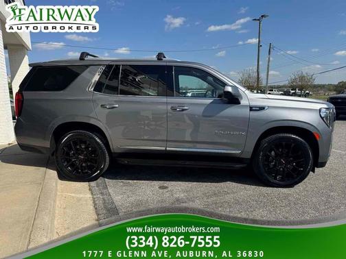 Satin Steel Metallic 2022 GMC Yukon SLT