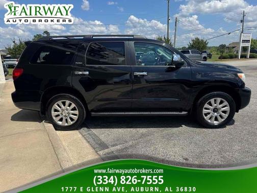 Black 2015 Toyota Sequoia Platinum