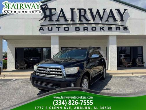 Black 2015 Toyota Sequoia Platinum