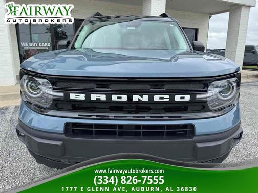 Azure Gray Metallic Tri-Coat 2024 Ford Bronco Sport Outer Banks