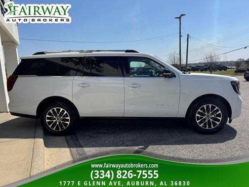 Oxford White 2025 Ford Expedition Max Platinum