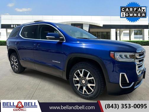 Ultra Blue Metallic 2023 GMC Acadia AWD SLE