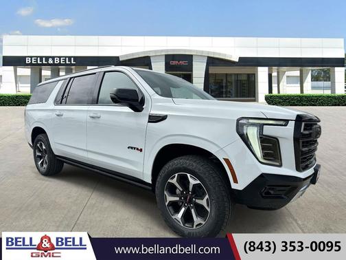 Summit White 2026 GMC Yukon XL 4WD AT4 Ultimate