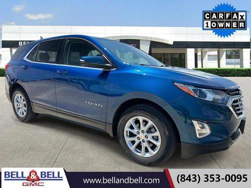 Pacific Blue Metallic 2019 Chevrolet Equinox 1LT
