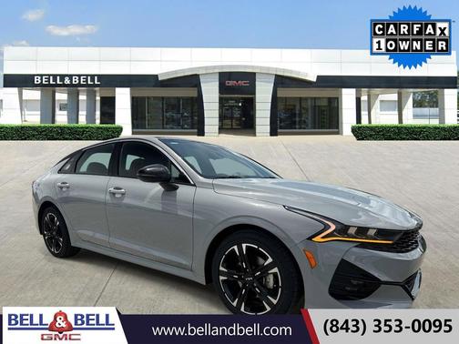 Wolf Gray 2024 Kia K5 GT-Line