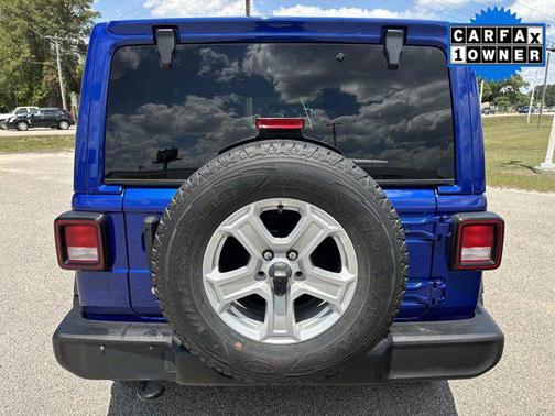 Ocean Blue Metallic Clearcoat 2020 Jeep Wrangler Unlimited Sport