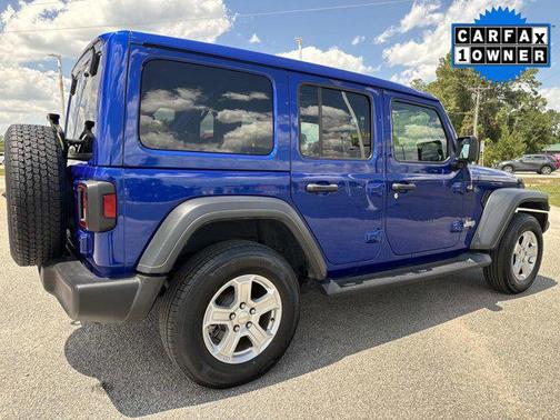 Ocean Blue Metallic Clearcoat 2020 Jeep Wrangler Unlimited Sport