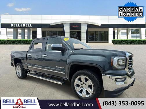 Dark Slate Metallic 2017 GMC Sierra 1500 SLT