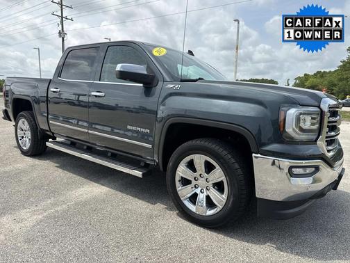 Dark Slate Metallic 2017 GMC Sierra 1500 SLT