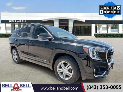 Ebony Twilight Metallic 2023 GMC Terrain SLE