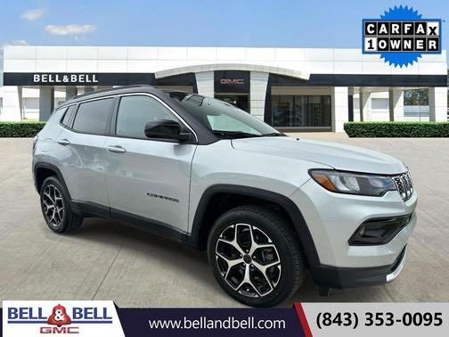 Silver Zynith Metallic Clearcoat 2025 Jeep Compass Limited