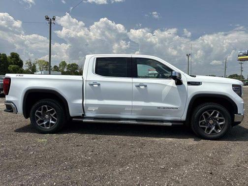 Summit White 2026 GMC Sierra 1500 SLT