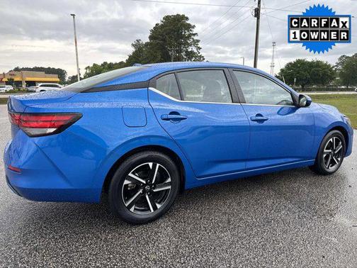 Electric Blue Metallic 2025 Nissan Sentra SV