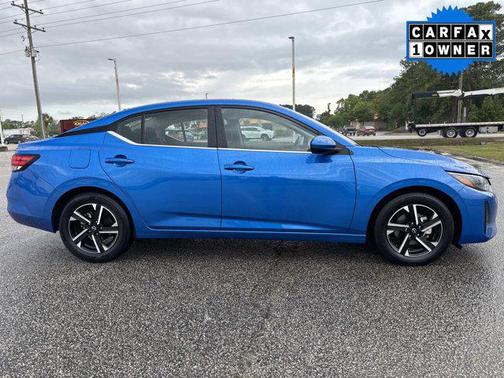 Electric Blue Metallic 2025 Nissan Sentra SV