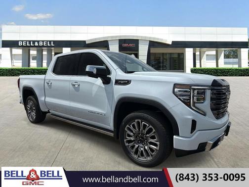 Glacier White Tricoat 2026 GMC Sierra 1500 Denali Ultimate