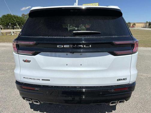 Glacier White Tricoat 2026 GMC Acadia Denali