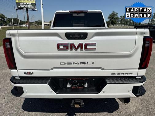 White Frost Tricoat 2025 GMC Sierra 2500 Denali
