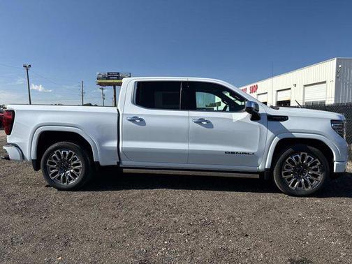 Glacier White Tricoat 2026 GMC Sierra 1500 Denali Ultimate