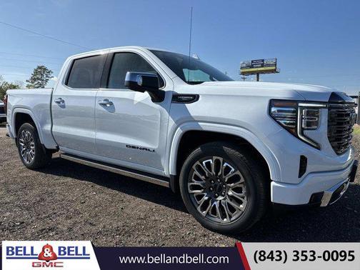 Glacier White Tricoat 2026 GMC Sierra 1500 Denali Ultimate