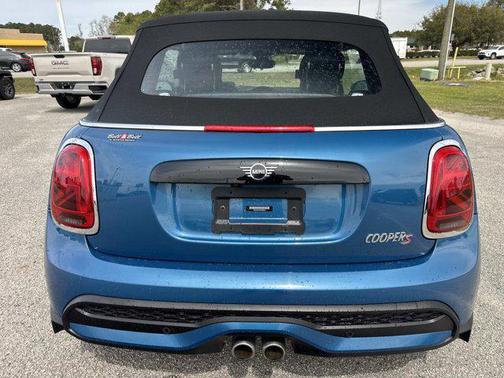 Island Blue Metallic 2022 MINI Convertible Cooper S