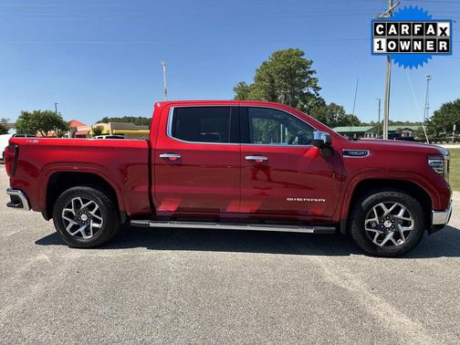 Volcanic Red Tintcoat 2024 GMC Sierra 1500 SLT