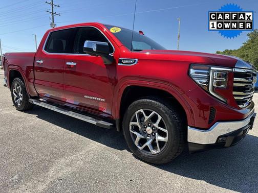 Volcanic Red Tintcoat 2024 GMC Sierra 1500 SLT