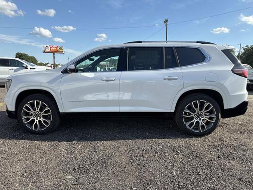 Glacier White Tricoat 2026 GMC Acadia Denali
