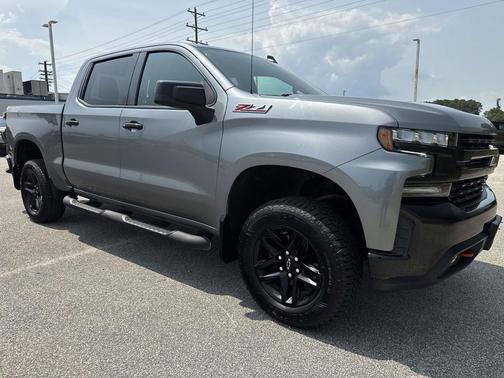Satin Steel Metallic 2021 Chevrolet Silverado 1500 LT Trail Boss