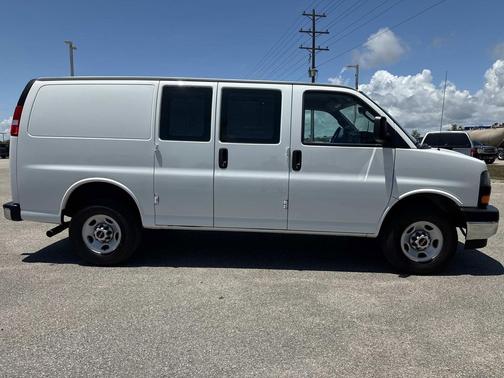 Summit White 2023 GMC Savana 2500 Work Van
