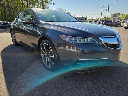 Gray 2015 Acura TLX V6 Tech