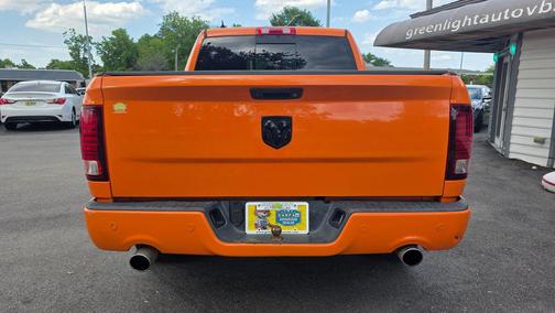 Ignition Orange Clear Coat 2015 RAM 1500 Sport