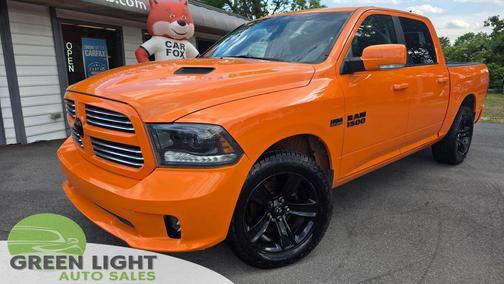 Ignition Orange Clear Coat 2015 RAM 1500 Sport