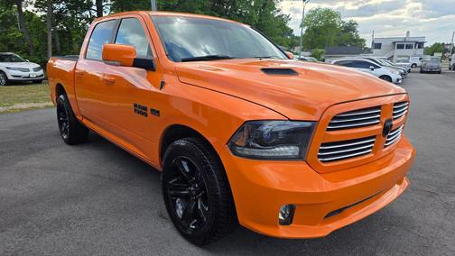 Ignition Orange Clear Coat 2015 RAM 1500 Sport