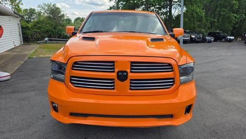 Ignition Orange Clear Coat 2015 RAM 1500 Sport
