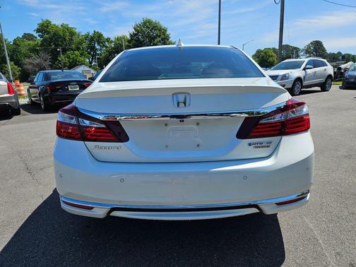 White Orchid Pearl 2017 Honda Accord Hybrid Touring