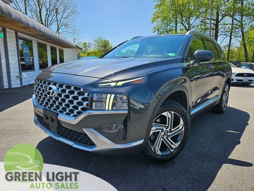 Gray 2021 Hyundai SANTA FE SEL 2.4