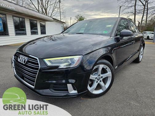 Black 2019 Audi A3 2.0T Premium