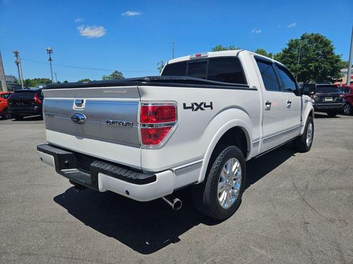 White Platinum Clearcoat Metallic 2014 Ford F-150 Platinum