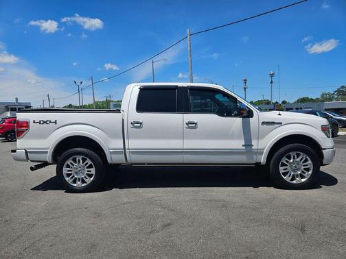 White Platinum Clearcoat Metallic 2014 Ford F-150 Platinum