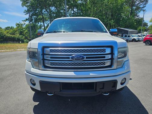 White Platinum Clearcoat Metallic 2014 Ford F-150 Platinum