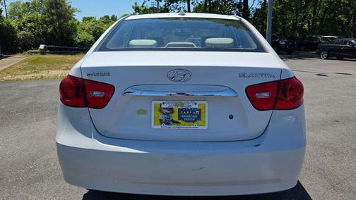Nordic White 2010 Hyundai ELANTRA GLS