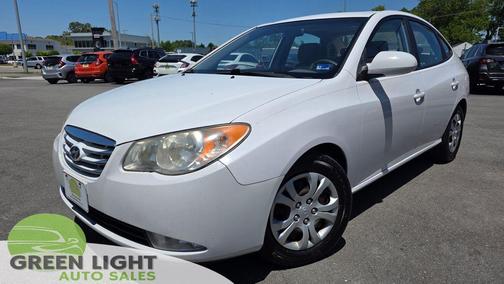 Nordic White 2010 Hyundai ELANTRA GLS