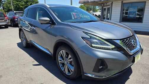 Gun Metallic 2019 Nissan Murano Platinum