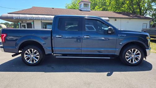 Blue Jeans Metallic 2017 Ford F-150 XLT
