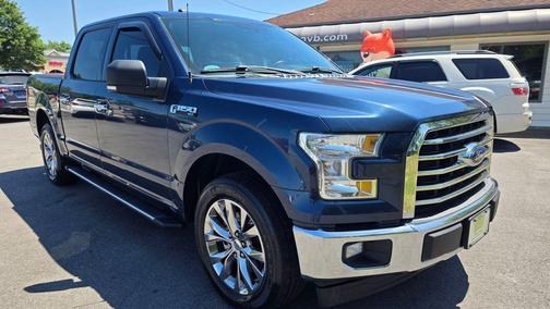 Blue Jeans Metallic 2017 Ford F-150 XLT