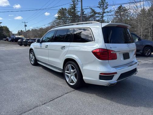 White 2015 Mercedes-Benz GL-Class 4MATIC