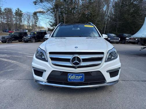 White 2015 Mercedes-Benz GL-Class 4MATIC